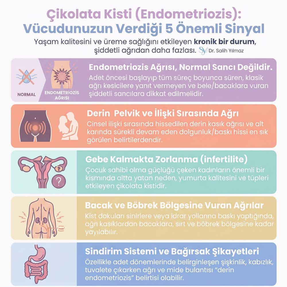 çikolata kisti tedavisi istanbul