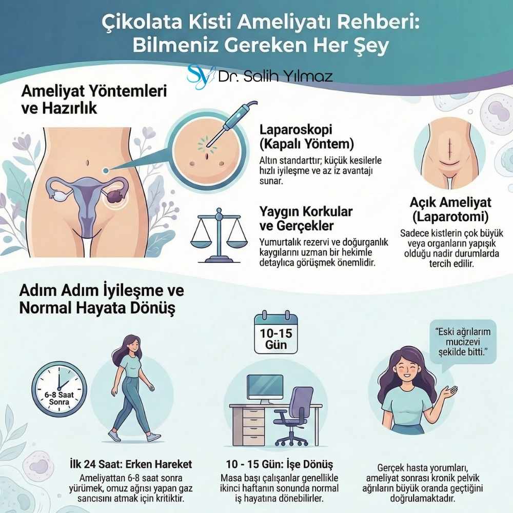 Çikolata Kisti Ameliyatı Kaç Saat Sürer