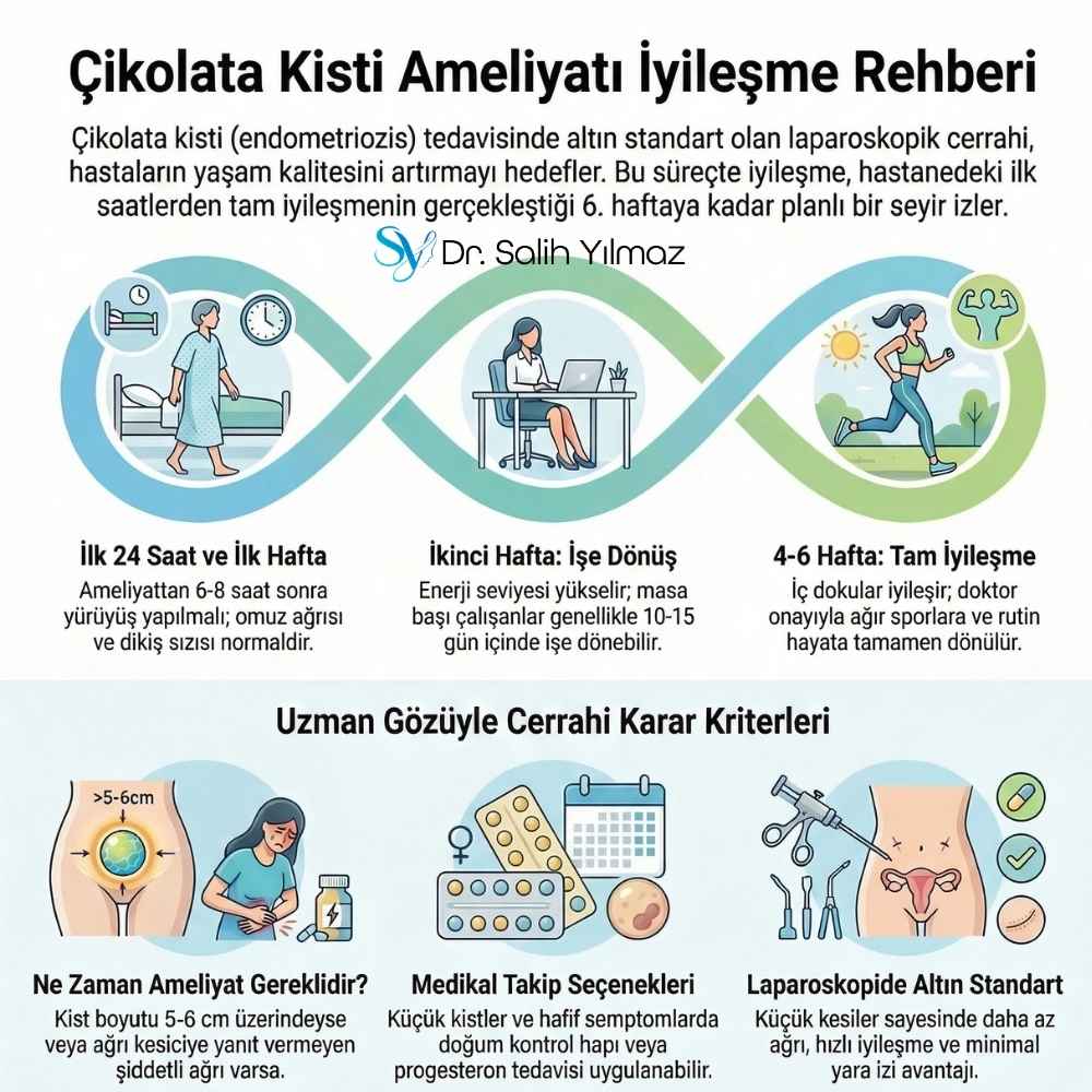 Çikolata kisti ameliyatı sonrası hamile kalanlar Kadınlar Kulübü