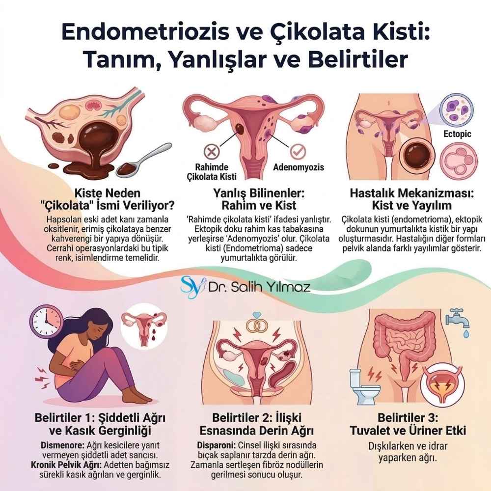 çikolata kisti adet gecikmesi yaparmı