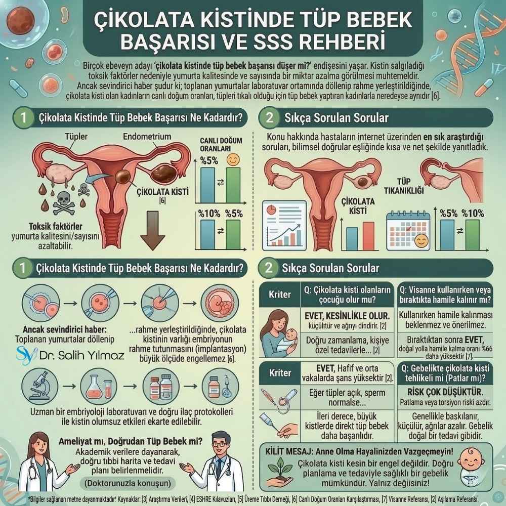 Çikolata kisti ameliyatından ne kadar sonra hamile kalınır