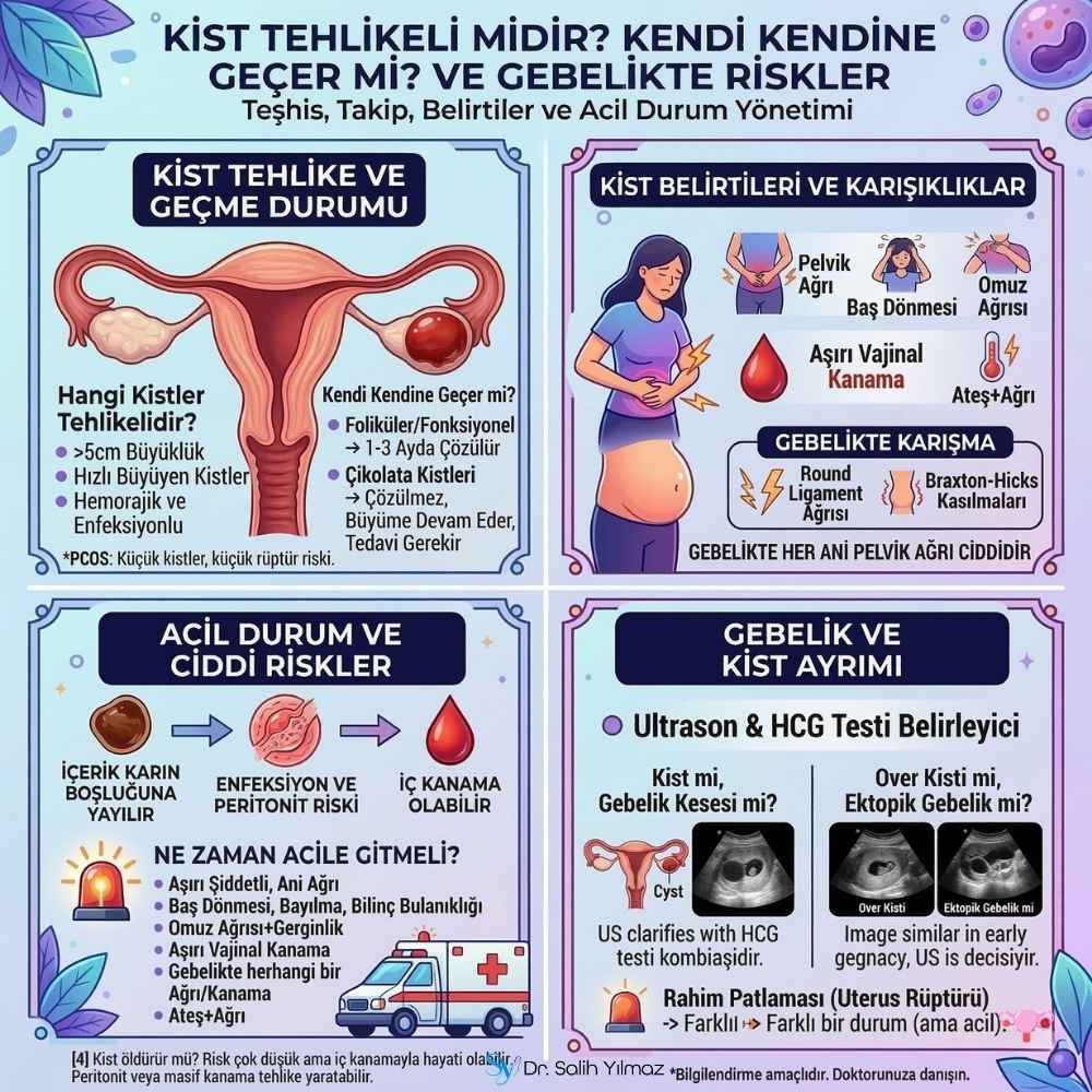 Yumurtalık kisti kaç cm olunca patlar
