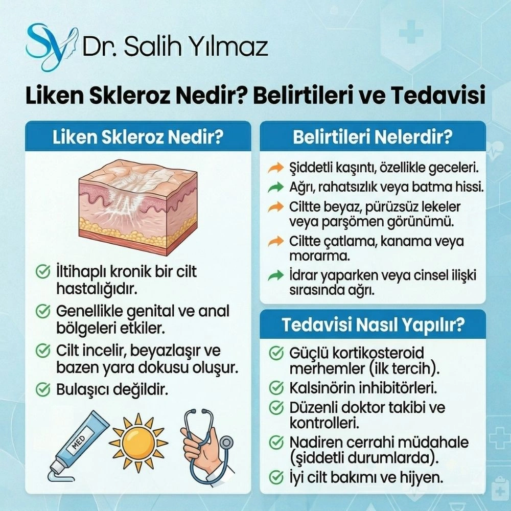 liken skleroz belirtileri