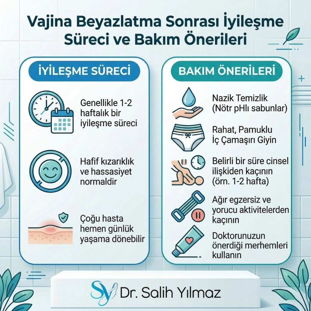Evde vajina beyazlatma yöntemleri