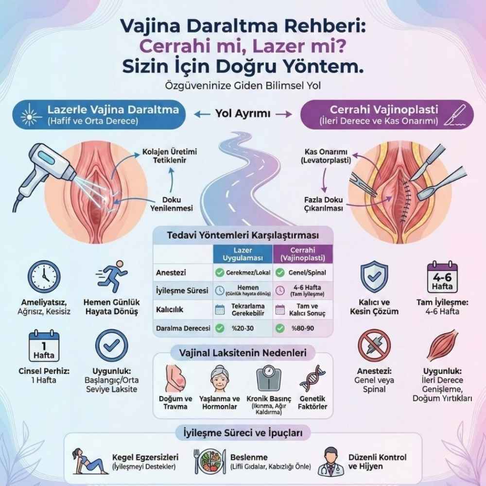 Vajina DARALTMA ameliyatı Fiyatları Kadınlar Kulübü