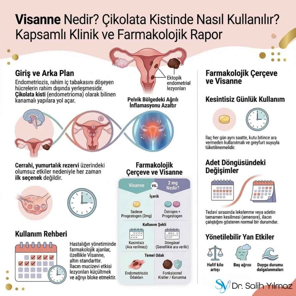 Visanne kullanırken adet olunur mu