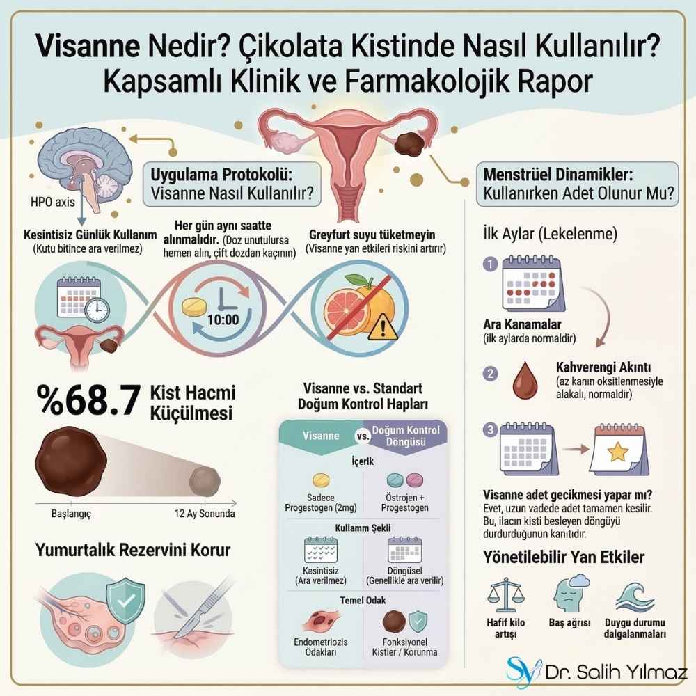 Visanne yan etkileri Kadınlar Kulübü