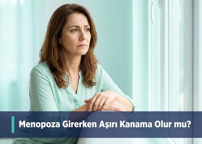 menopozda pembe akıntı